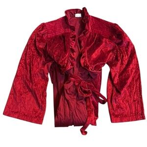 RED VINTAGE ROBE, medium